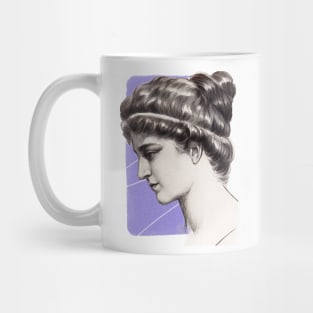 Philosopher Hypatia illustration Mug